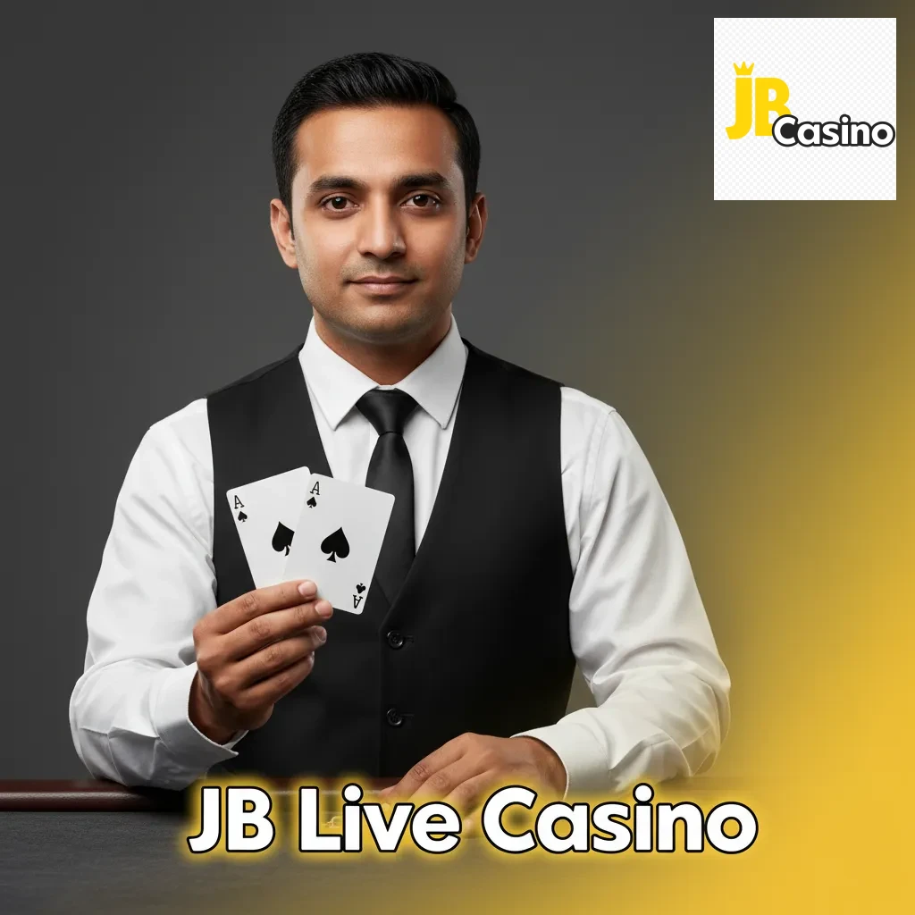 JB Live Casino: live dealers in HD on desktop and mobile with chat, side bets; games from Andar Bahar to Blackjack.