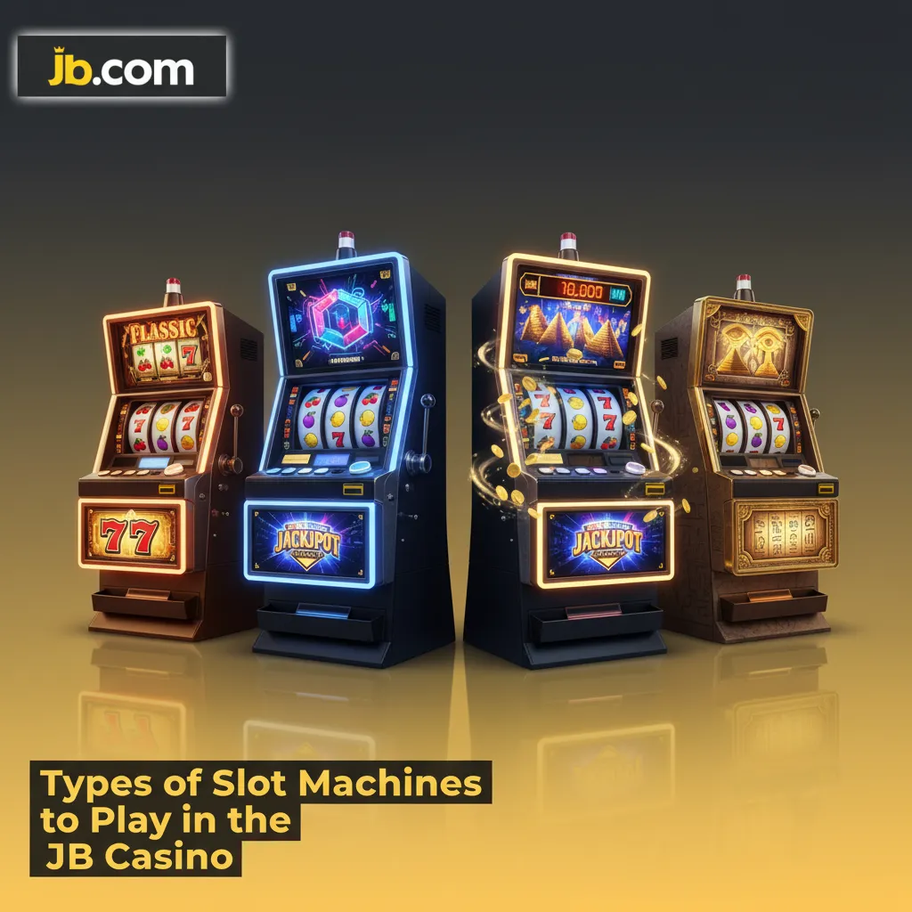 JB Casino: 3,500+ slot machines - classic 3-reel, video, Megaways, progressives, Hold & Win, themed options.