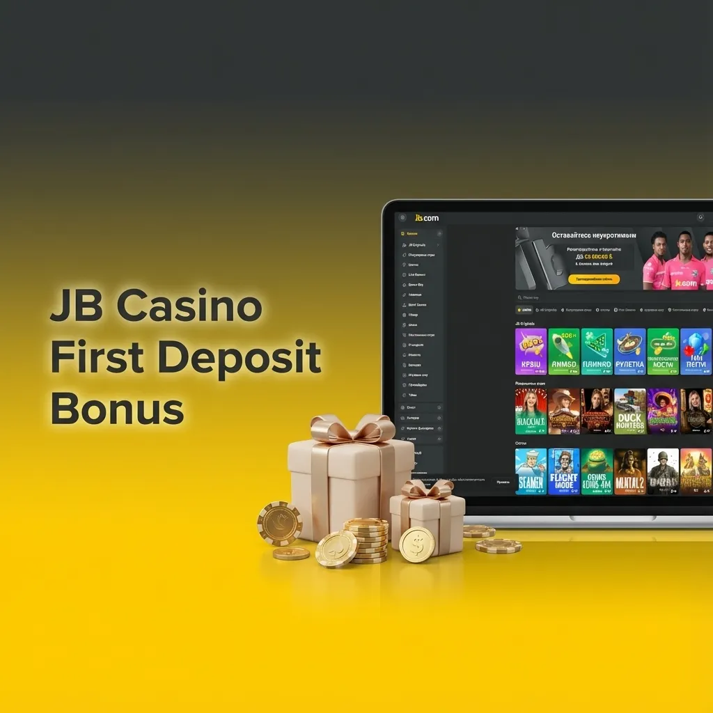 JB Casino 100% first deposit bonus up to ₹10,000 for new users on casino games and sports betting